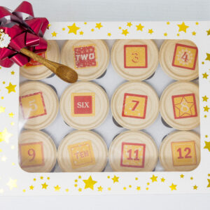 Ice Cream Advent Calendar - 12 days of Christmas- 12 days of different flavors